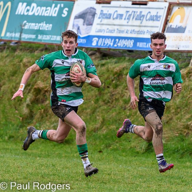 Harry Fuller - also scored for The Borderers. Picture Paul Rodgers